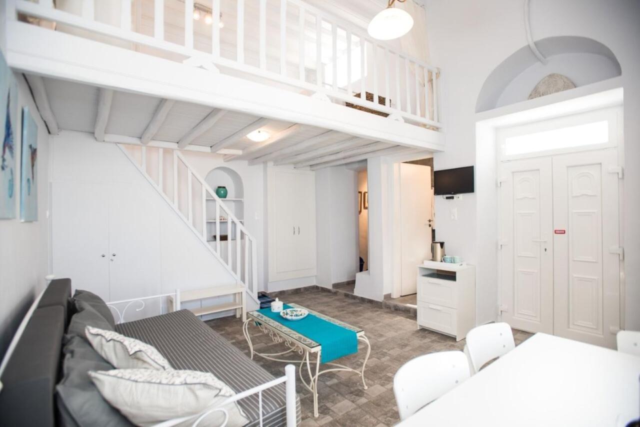 Vila Traditional Split Level House In Mykonos Town Exteriér fotografie