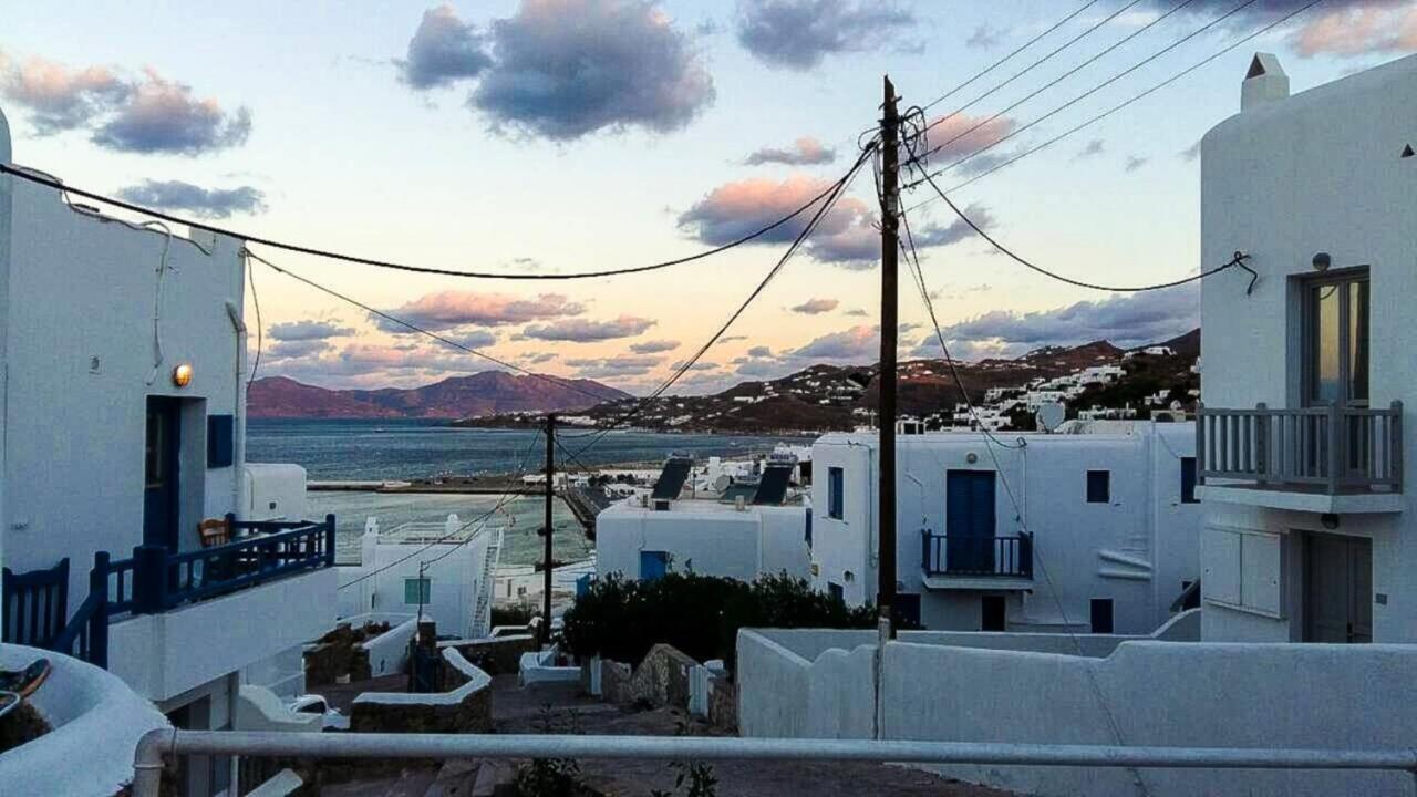 Vila Traditional Split Level House In Mykonos Town Exteriér fotografie