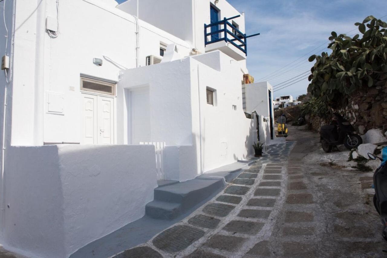 Vila Traditional Split Level House In Mykonos Town Exteriér fotografie