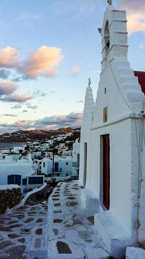 Vila Traditional Split Level House In Mykonos Town Exteriér fotografie