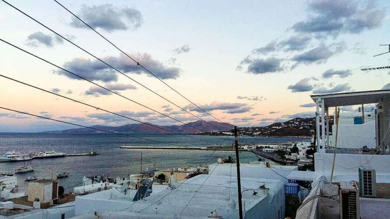 Vila Traditional Split Level House In Mykonos Town Exteriér fotografie